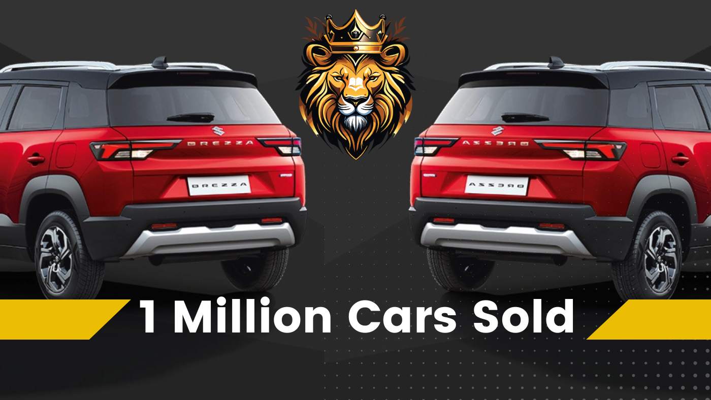 Brezza 1 Million Cars Sold